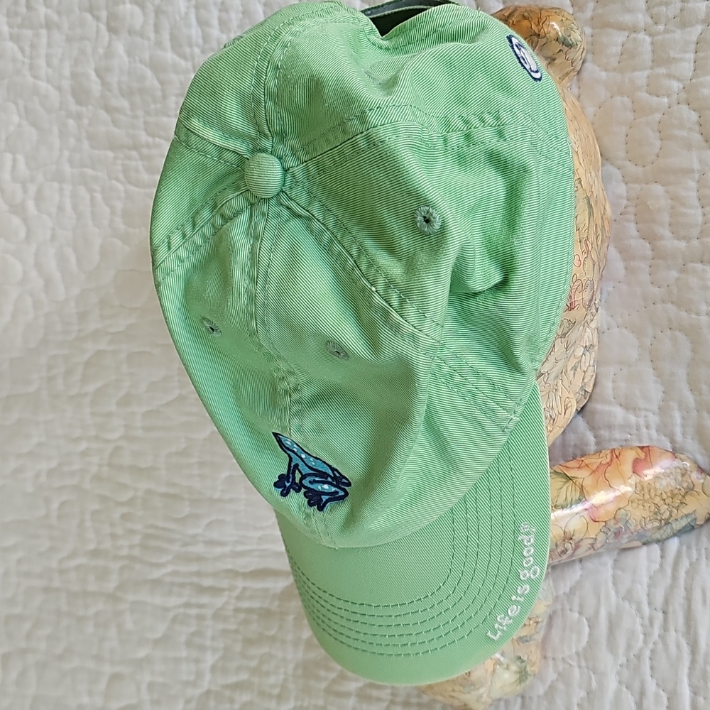 Life Is Good Blue Frog "Chill Cap" - Picture 3 of 11